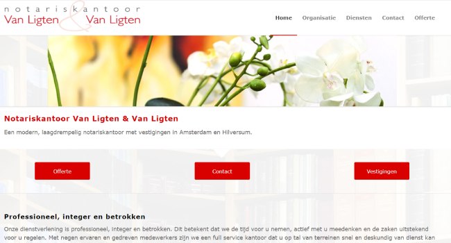 Webdesign / Webdevelopment 2vanligten.nl