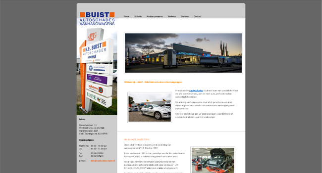Webdevelopment buistautoschade.nl