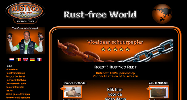 Webdevelopment rustyco.nl